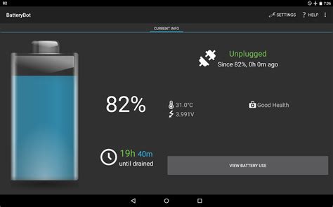 BatteryBot Battery Indicator .